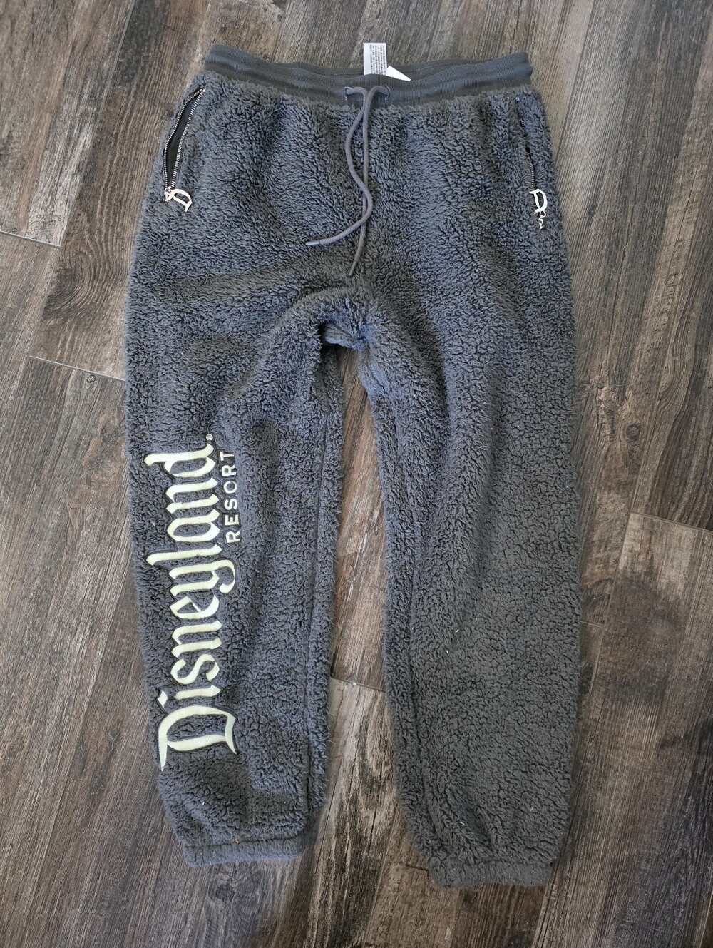 Disneyland Resort sherpa fuzzy pants